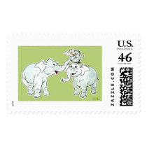 Elephant family postage by jsoh Elephant family postage