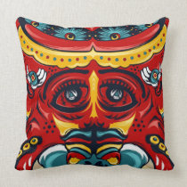 Elephant Flowers MoJo Pillow pillows