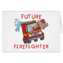 Elephant Future Firefighter Tshirts and Gifts cards