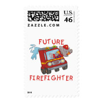 Elephant Future Firefighter Tshirts and Gifts postage