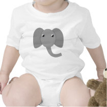 Elephant Head t-shirts by naturetees Elephant Head t-shirts