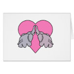 Elephant Heart Greeting Card