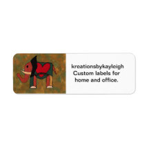 Elephant Heart Return Address Labels