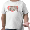 Elephant Heart Toddler T-shirt by sarahwolf2 Elephant Heart Toddler T-shirt