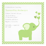 Elephant Hearts Baby Shower Invitation - Boy /Girl