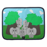 Elephant Herd Rickshaw Folio planners