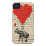 elephant,heart,balloons,vintage,animals,romantic,l