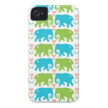 Elephant Hugs iPhone 4/4S Case