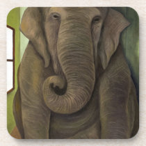 Elephant In The Room cork coasters