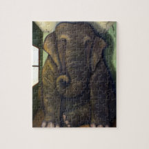 Elephant In The Room Jigsaw Puzzle