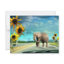 Elephant invitations