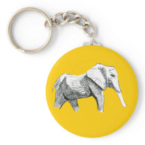 Elephant Keychain