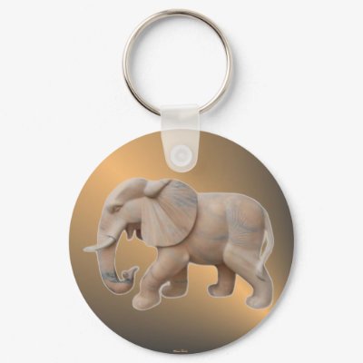 Elephant Keychain by norman888