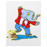 Elephant Kicking Donkey Flyer