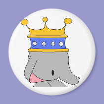 elephant king magnet