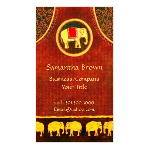 Elephant Kingdom Business Cards