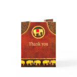 Elephant Kingdom Thank You Card