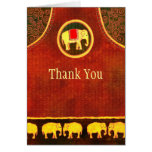 Elephant Kingdom Thank You Card