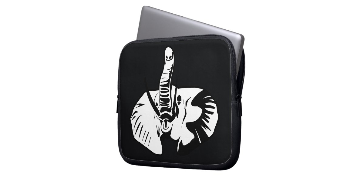 Elephant laptop sleeve Zazzle