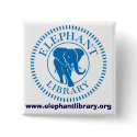 Elephant Library Pin buttons by elephant_library Elephant Library Pin buttons