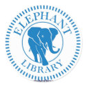 Elephant Library Small Stickers