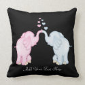 Elephant Love throwpillow
