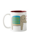 Elefant-Liebe tassen