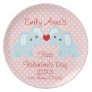 Elephant Love Dinner Plate