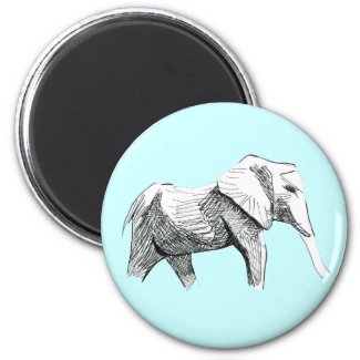 Elephant Magnet magnet