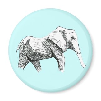 Elephant Magnet magnet