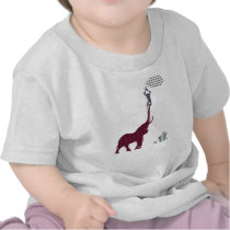 Elephant & Monkey Use Teamwork To Build A Cloud Tee Shirts