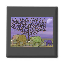 Elephant Moon Magnets