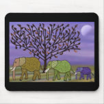 Elephant Moon Mouse Pads