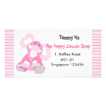 Elephant Namecard Photo Cards