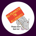 Elephant No Peanuts