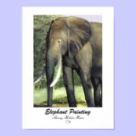 Elephant Painting Print - Customized