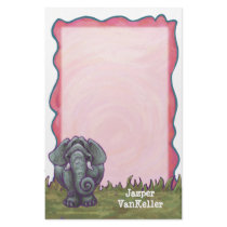 Elephant Personal Stationery