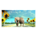 Elephant Photo Card