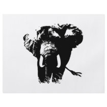Elephant Pop Art Personalized Flyer