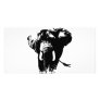 Elephant Pop Art Custom Photo Card