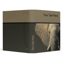 Elephant Portrait Binder