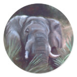 Elephant Portrait Sticker