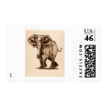 Elephant Postage Stamps