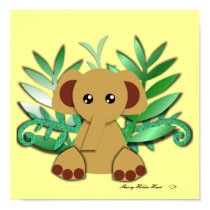 Elephant Poster posters