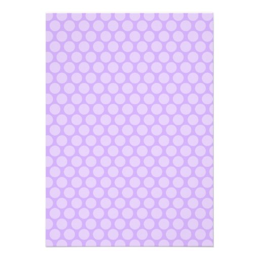 Elephant Purple Dots Girl Baby Shower Card