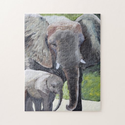 Elephant Puzzle | Zazzle