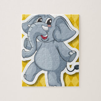 Elephant Illustrations Puzzles - Elephant Illustrations Jigsaw Puzzles ...