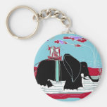 Elephant river ride key chains