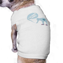 Elephant Shoes Dog Tee Shirt