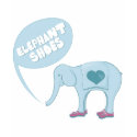 Elephant Shoes t-shirts